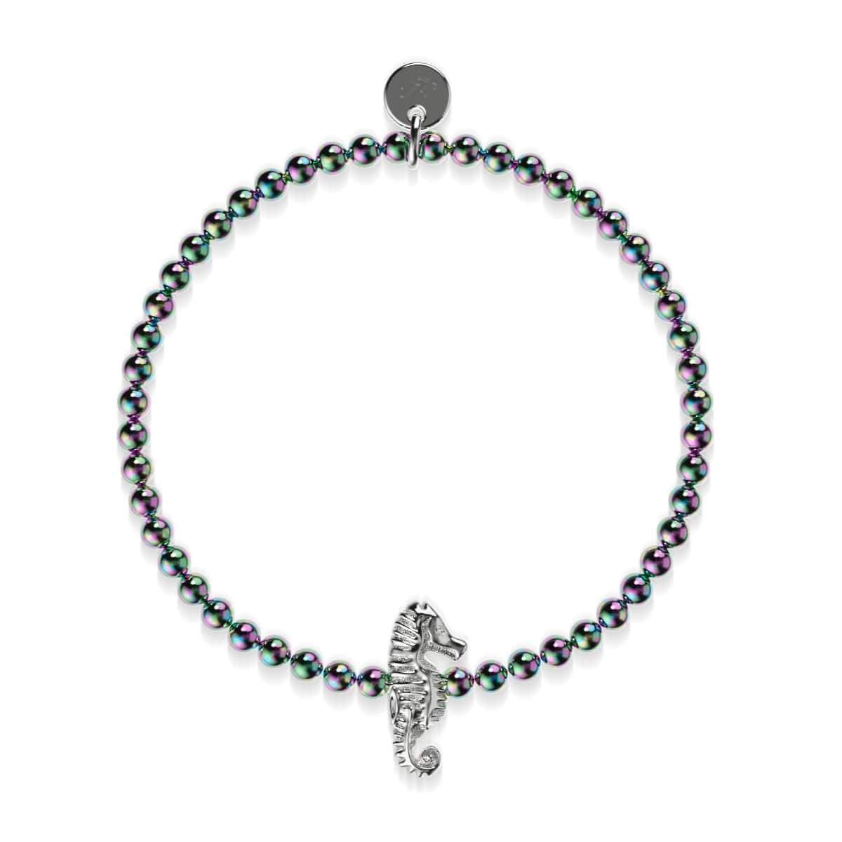 Reef | Unicorn Silver | Seahorse Charm Bracelet